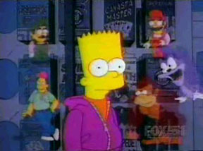 Simpsons Sonic Cameo with Bart