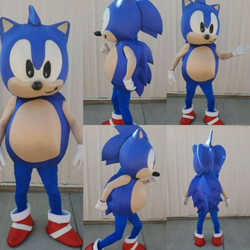 Early Sonic Mascot Resin Head