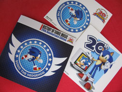 History of Sonic Bonus Stickers