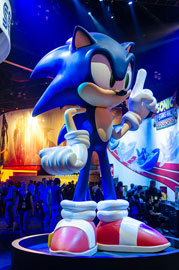 E3 2012 Sonic Statue