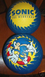 Sonic theme basketball sports ball