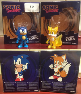 Transparent Plastic Classic Sonic Tails