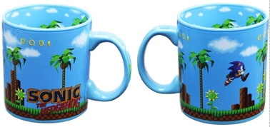 Just Funky All Over Pixel Sonic 1 Mug