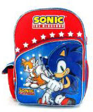 Red With Stars Sonic Tails Backpack