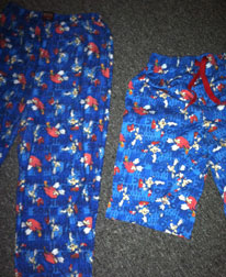 Kohls Sonic & Knuckles Pajama Pants & Shorts