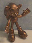 Golden Sonic Repaint Bendy Figure