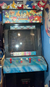 Sonic the Fighters Arcade Machine