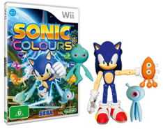 Sonic & Wisps Colors figures