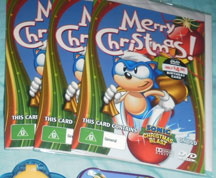 Christmas Blast Holiday Sonic Cards