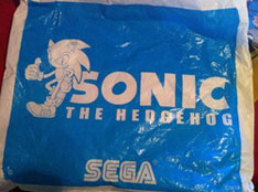 Sonic Logo Blue Display Bag