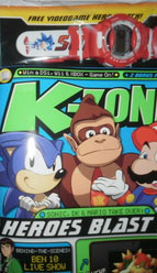 K Zone Magazine w/Sonic Watch gift