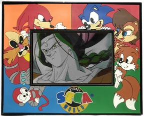 Segaworld Sydney Sonic Border Photo Frame