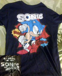 Jay Jays Old Faves Sound Effect Sonic Tee