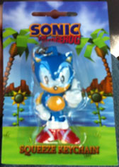 Squeeze Sonic Keychain