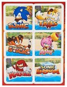 Sonic Boom 6 Stickers Favor Sheet