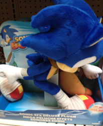 Sound Effects Deluxe Sonic Plush