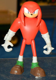 Sonic Boom Knuckles Figure Prototype