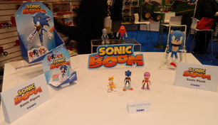 Toyfair Table of Boom Prototypes
