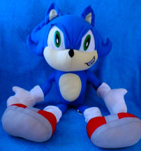 Strange Sonic/Knuckles combo doll