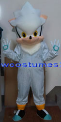 Mascot Silver Fake Suit