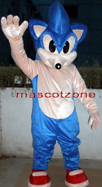 Mascot Zone fake Sonic suit