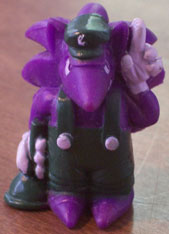 Purple Hedgehog Plumber