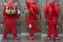 Red Long Tail Sonic Suit Fake