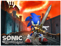 Sonic Black Knight Iron On