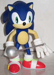 Fencing Fake Sonic Figure