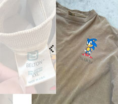 Belton Mario Label Sonic Shirt