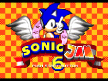Sonic Jam 6 Title Screen