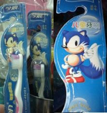 Sonic the Fox Jumble Toothbrush