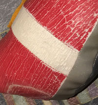 Big Shoe Plasti-fabric damage