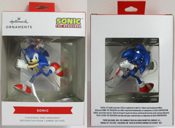 2025 Figural Sonic Ornament Hallmark