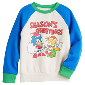 Seasons Greetings Sonic Tails Sweatshirt