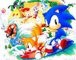 Japan Screensaver Sonic Compare Art