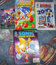 Sonic Legacy Book Size Comparison
