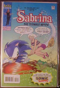 Sonic Sabrina Teenage Witch Crossover Book