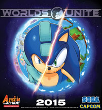 Worlds Unite 2015 Sonic Megaman