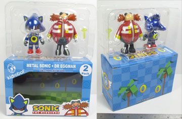 Kid Robot Metal Sonic Eggman 2 Pack