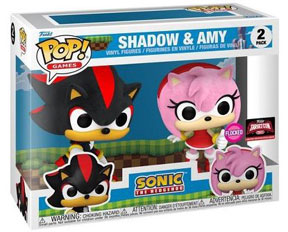 Pop Shadow Amy Flocked Figures 2 Pack