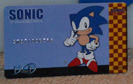 F4F Statue Authenticity Code Card