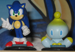 Sonic & Chao Figures on Bases