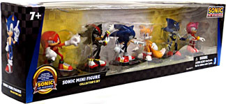 Modern Sonic Jazwares 6 Pack Mini Figures