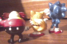 Mini PVC Trio Sonic figures