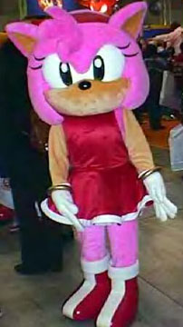 Side-Smile Amy Rose costume
