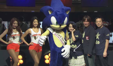 Sonic Forces Hooters Event Mascot