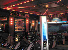 Sonic 1991 Seats Room & Wall Hangings