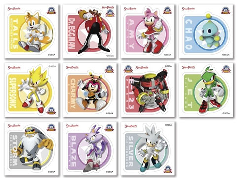 Cafe Character Stickers