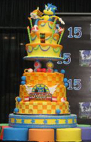 Sonic 15th Anniversary Cake Event